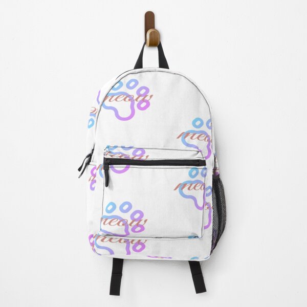 Item preview, mew logo cat paw print blue to purple designed and sold by 6happystore9.