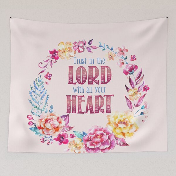 Item preview, trust in the lord with all your heart verse designed and sold by josephfanous.