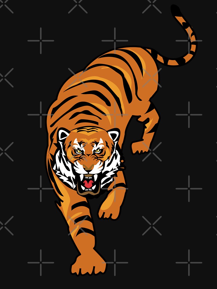 Tiger Keep Calm T Shirt Vector Design Graphic by Iswan Susanto