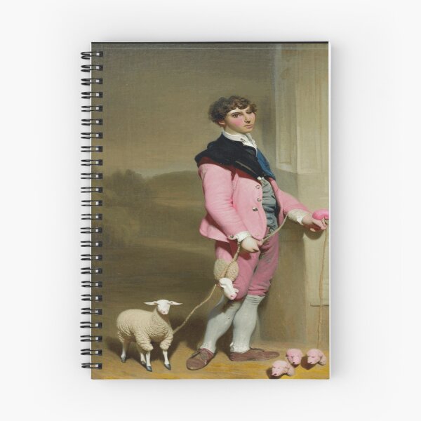 Item preview, Young Man in Pink with Toy Sheep - Charles Jalabert (1861) designed and sold by funnyhalloween.