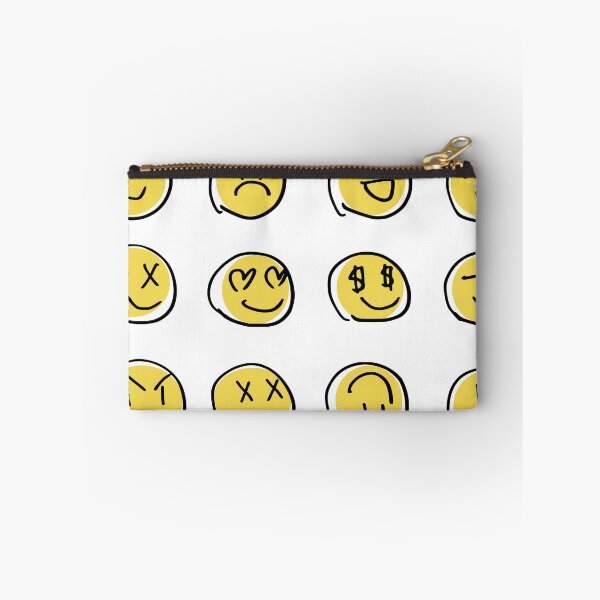 Item preview, Yellow hand drawn emoji - emoji sticker set designed and sold by dreamwish.