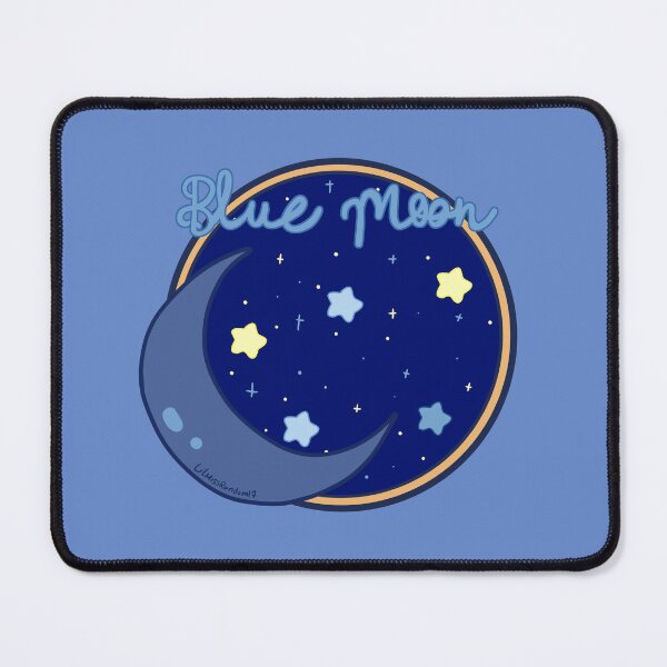 Item preview, NIZIU Blue Moon Illustrative Design designed and sold by LilMissRandom17.