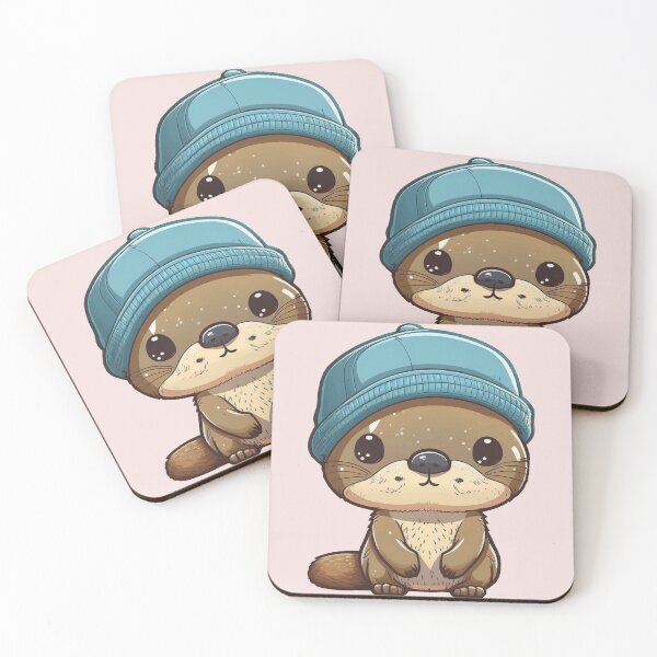 Item preview, Baby blue-capped otter designed and sold by Artxplor.