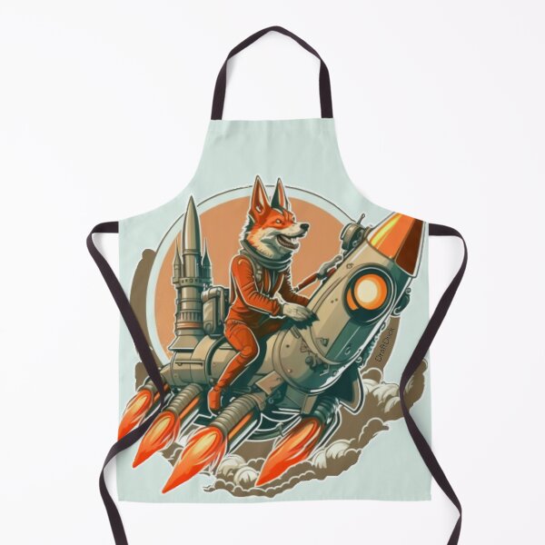 Item preview, werewolf in a rocket designed and sold by DraftDuck.