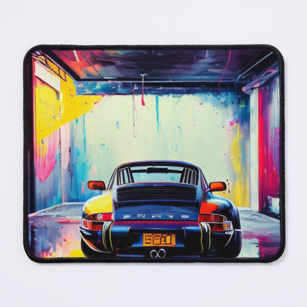 Item preview, Cinematic Dream in a Garage - Classic Beauty Under Warm Light designed and sold by WBP Mart.