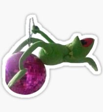 Kermit Disco Meme Sticker