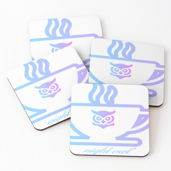 Item preview, coffee night owl galaxy color designed and sold by 6happystore9.