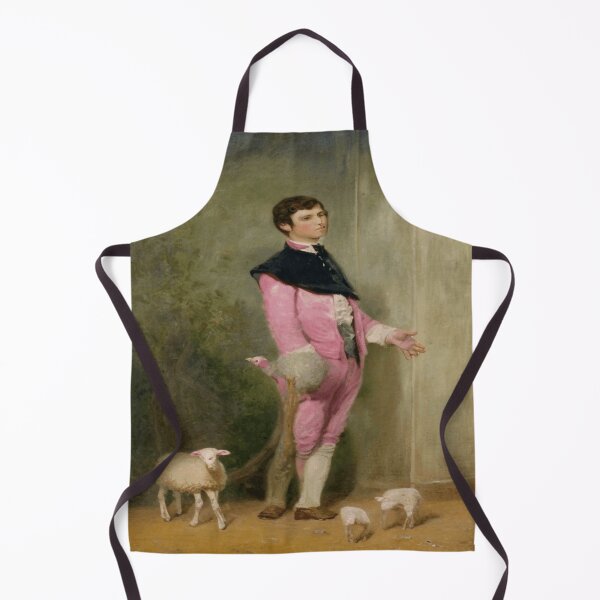 Item preview, Young Man in Pink with Toy Sheep - Charles Jalabert (1861) designed and sold by funnyhalloween.