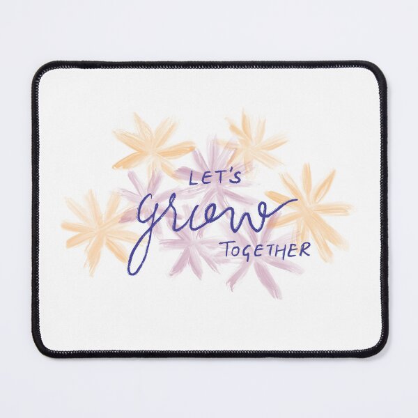 Item preview, let's grow together floral design designed and sold by flowerheadria.