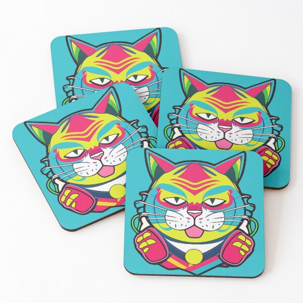 Item preview, Colorful Cat designed and sold by Artistic Pandas.