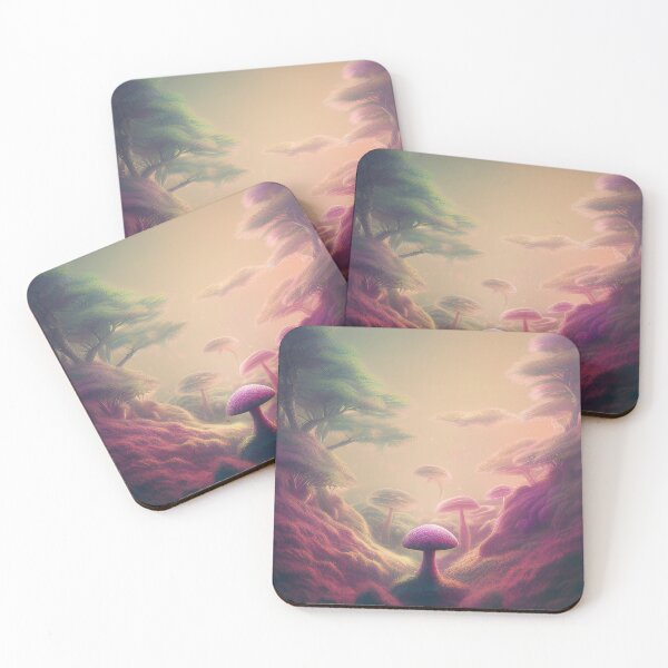 Item preview, Dreamy Mushroom Valley Aesthetic Design - Dreamlike Fungi L designed and sold by DonutShirts.