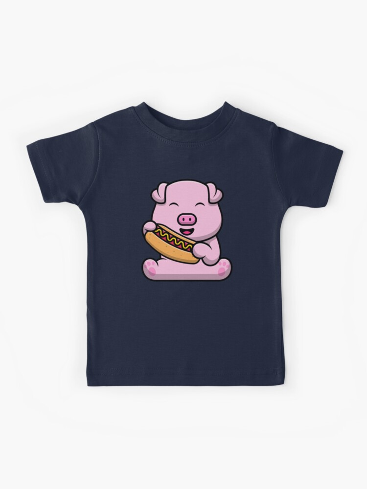 t shirt with pig design