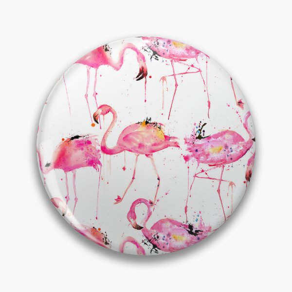 Item preview, Flamingos Making a Splash designed and sold by KariSmithDes.
