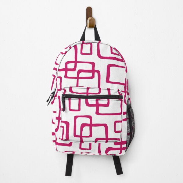 Artikelvorschau, Retro Mid Century Modern Geometric Abstract 668 Magenta entworfen und verkauft von tonymagnerart.