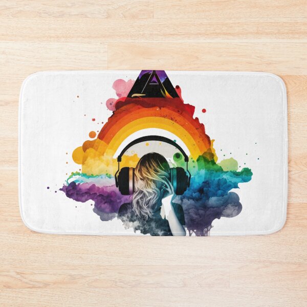 Item preview, Aquarela Dark Side of the Moon Girl designed and sold by pedrogag.