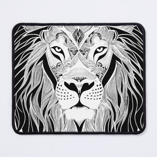 Item preview, Tribal lion designed and sold by Artistic Fusion Lab.