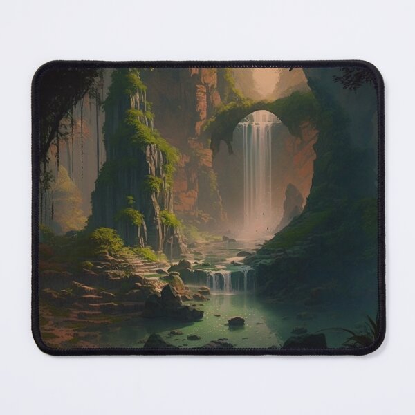 Item preview, 01 - Sacred Pools Waterfalls Inner Earth Ethereal designed and sold by StarbuckLight.
