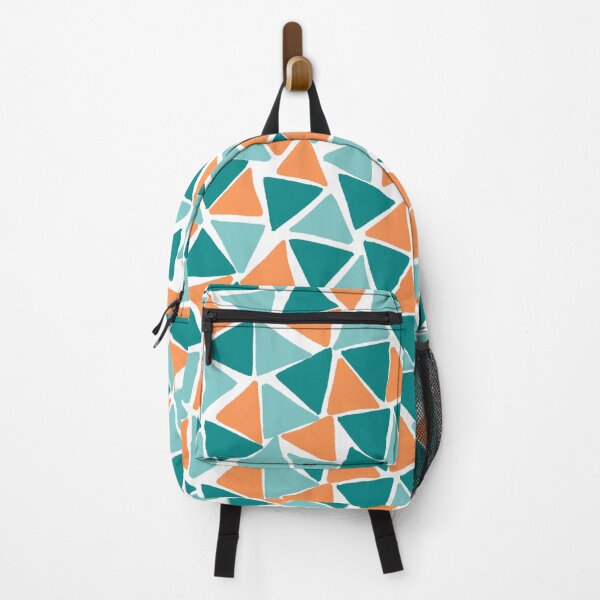 Item preview, Aqua, Teal, and Orange Geometric Patterns designed and sold by dKarthdesign.