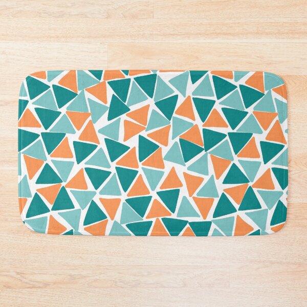 Item preview, Aqua, Teal, and Orange Geometric Patterns designed and sold by dKarthdesign.