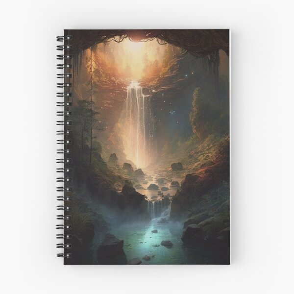 Item preview, 02 - Sacred Pools Waterfalls Inner Earth Ethereal designed and sold by StarbuckLight.