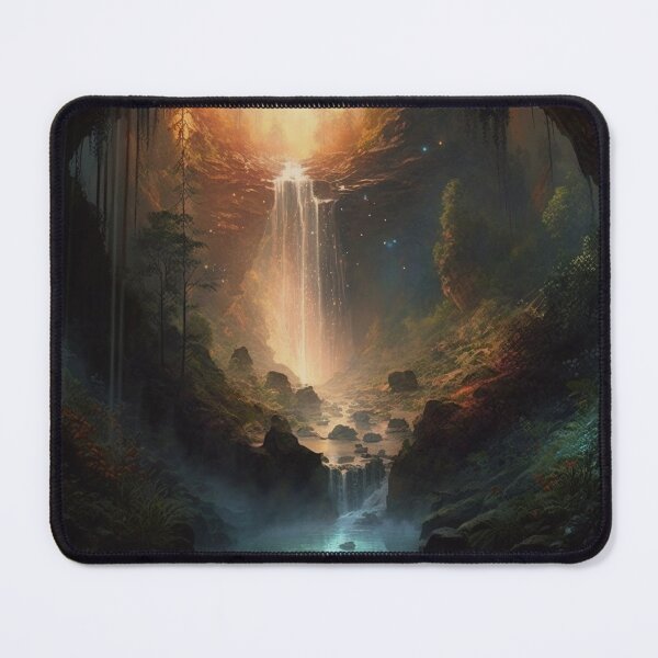 Item preview, 02 - Sacred Pools Waterfalls Inner Earth Ethereal designed and sold by StarbuckLight.