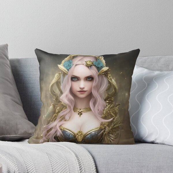 Item preview, A Valkyrie with a golden armor. designed and sold by AtelierKytsune.