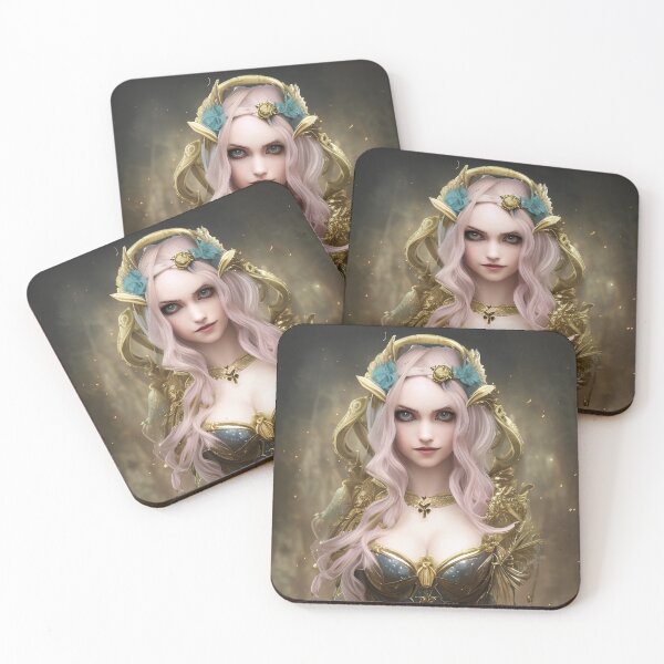 Item preview, A Valkyrie with a golden armor. designed and sold by AtelierKytsune.