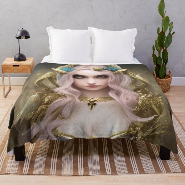 Item preview, A Valkyrie with a golden armor. designed and sold by AtelierKytsune.