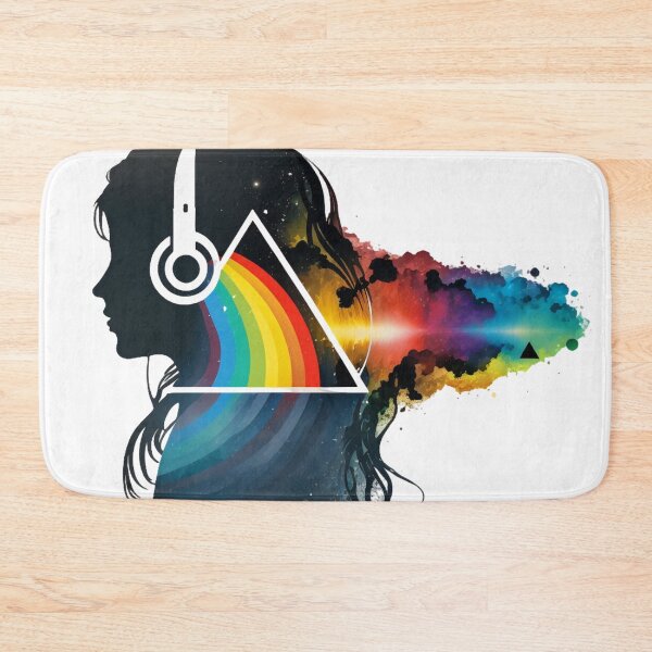 Item preview, Aquarela Dark Side of the Moon Girl designed and sold by pedrogag.