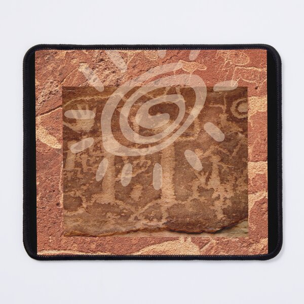 Item preview, Prehistoric Cave Wall Art Montage Assemblage Color Design  designed and sold by EarthArtDesigns.