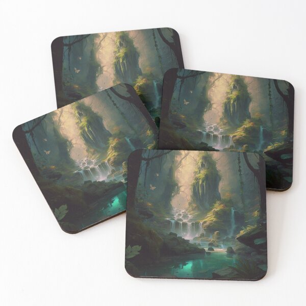 Item preview, 03 - Sacred Pools Waterfalls Inner Earth Ethereal designed and sold by StarbuckLight.