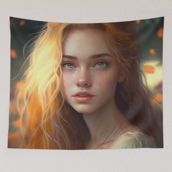 Item preview, Beautifull Redhead Girl  designed and sold by doomwalker2010.