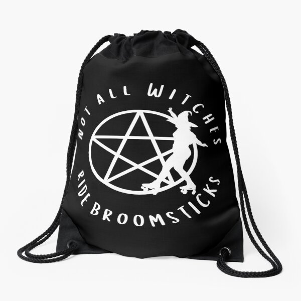 Item preview, Not all Witches Ride Broomsticks Skater Cheeky Witch® designed and sold by cheekywitch.