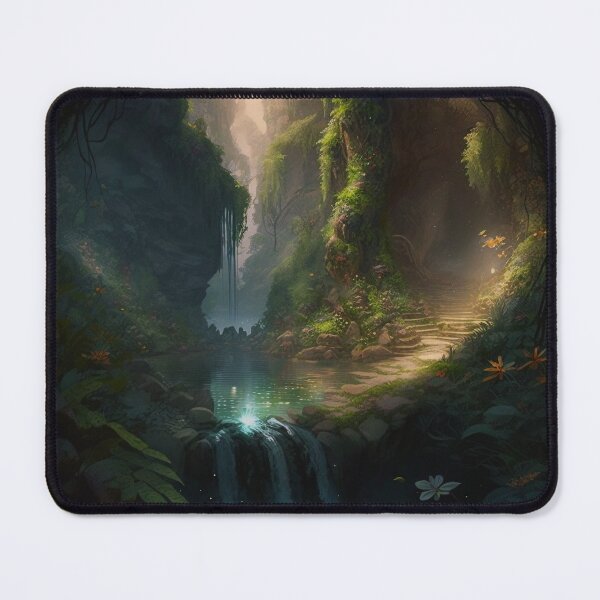 Item preview, 04 - Sacred Pools Waterfalls Inner Earth Ethereal designed and sold by StarbuckLight.