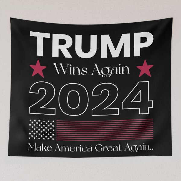 Item preview, Trump Wins Again 2024 - Donald Trump Election 2024  designed and sold by cruzzcreation.
