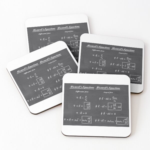 Item preview, Maxwell's Equations designed and sold by ScienceCorner.