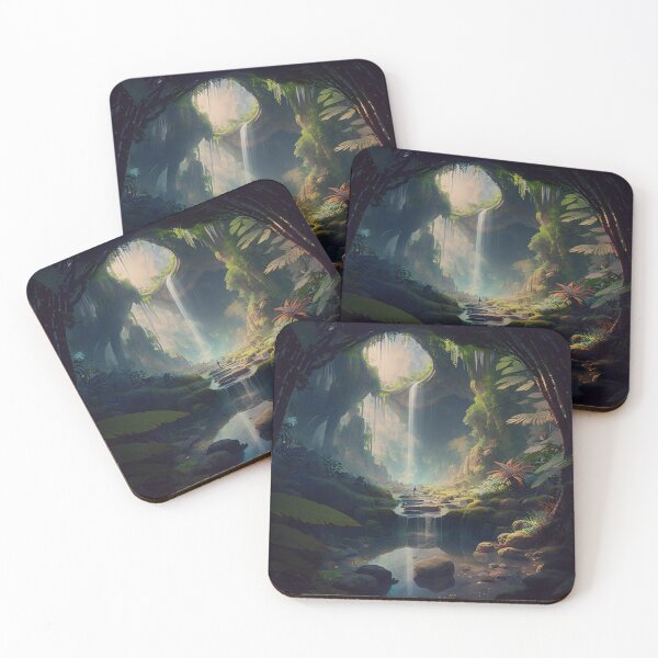 Item preview, 05 - Sacred Pools Waterfalls Inner Earth Ethereal designed and sold by StarbuckLight.