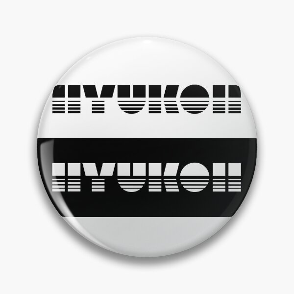 Item preview, BLACK AND WHITE hyukoh logo  designed and sold by danmeisblessing.