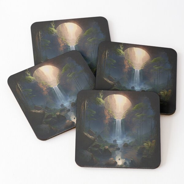 Item preview, 06 - Sacred Pools Waterfalls Inner Earth Ethereal designed and sold by StarbuckLight.