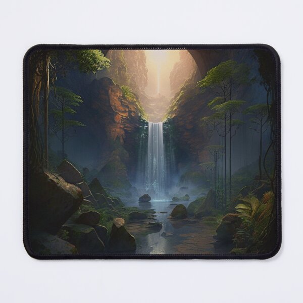 Item preview, 06 - Sacred Pools Waterfalls Inner Earth Ethereal designed and sold by StarbuckLight.