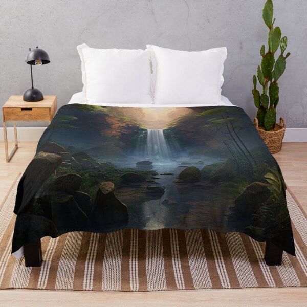Item preview, 06 - Sacred Pools Waterfalls Inner Earth Ethereal designed and sold by StarbuckLight.