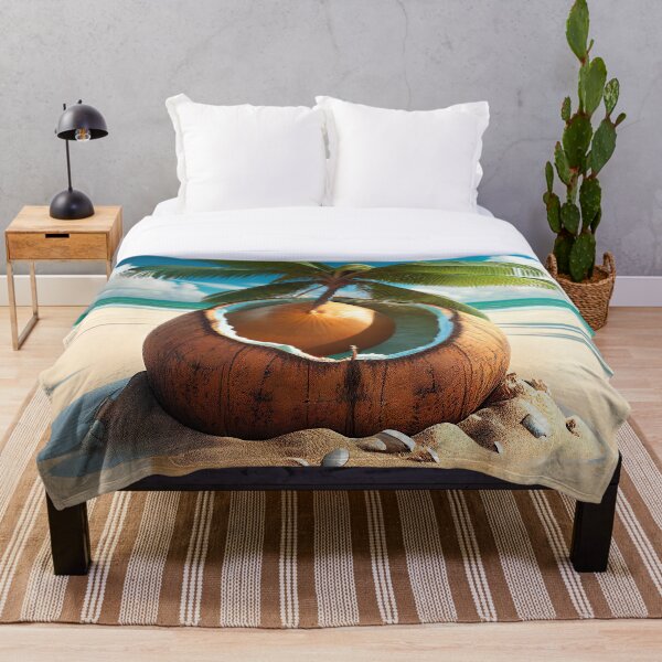 Item preview, Summer Vibes and Coconuts Wall Art designed and sold by 8FistsofTees.