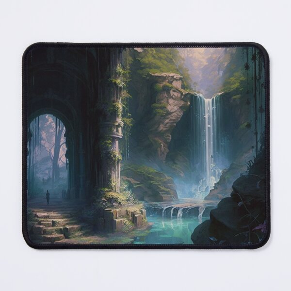 Item preview, 07 - Sacred Pools Waterfalls Inner Earth Ethereal designed and sold by StarbuckLight.
