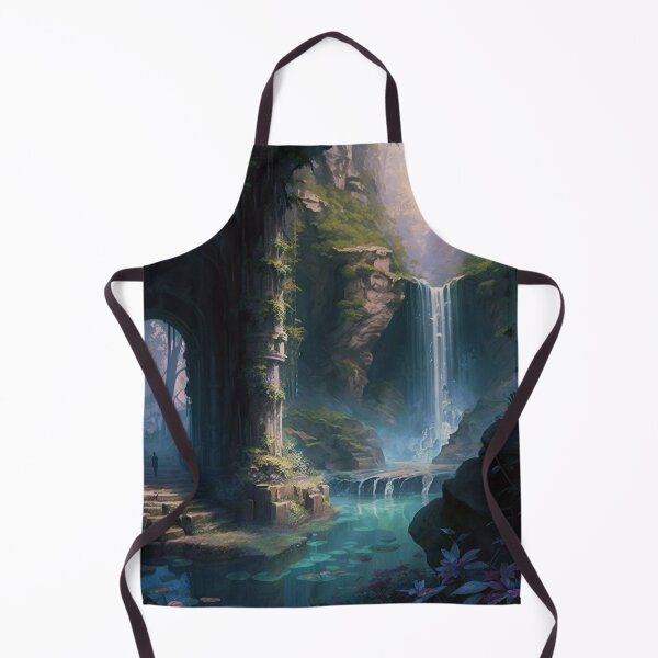 Item preview, 07 - Sacred Pools Waterfalls Inner Earth Ethereal designed and sold by StarbuckLight.
