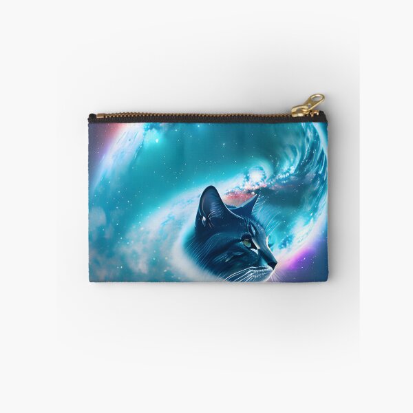 Item preview, Galaxy Cat Double Exposure - Modern Digital Art designed and sold by Ai-michiart.