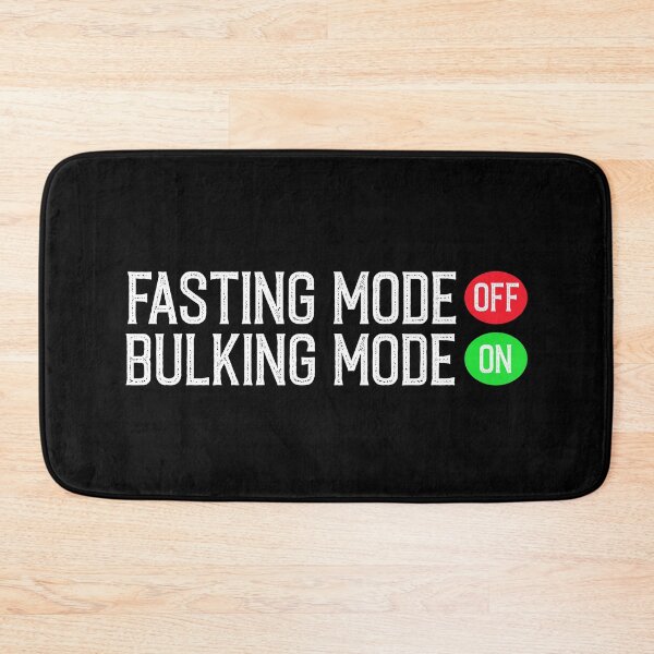 Item preview, Fasting Mode Bulking Mode - Funny Workout  designed and sold by Creative Angel.