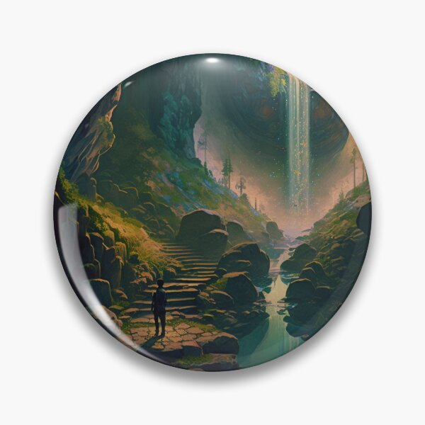 Item preview, 08 - Sacred Pools Waterfalls Inner Earth Ethereal designed and sold by StarbuckLight.