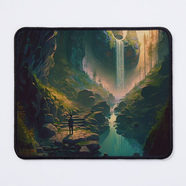 Item preview, 08 - Sacred Pools Waterfalls Inner Earth Ethereal designed and sold by StarbuckLight.