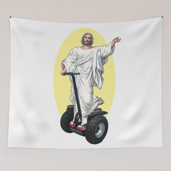 Item preview, Holy Segway Jesus designed and sold by loganferret.