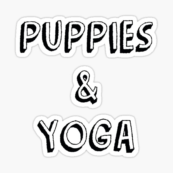 Item preview, Puppies and Yoga designed and sold by UptownMatt91.